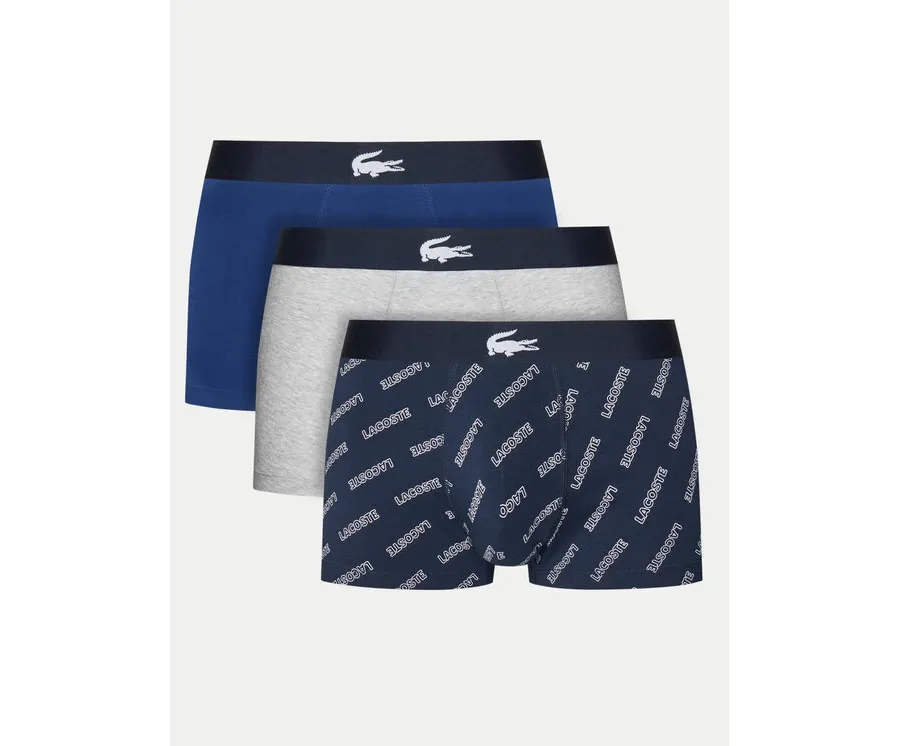 obrazek 1 Lacoste Komplet 3 par bokserek 5H1288 Kolorowy