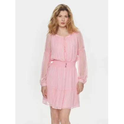 Zdjęcie Liu Jo Sukienka codzienna MA4112 T3473 Różowy Regular Fit