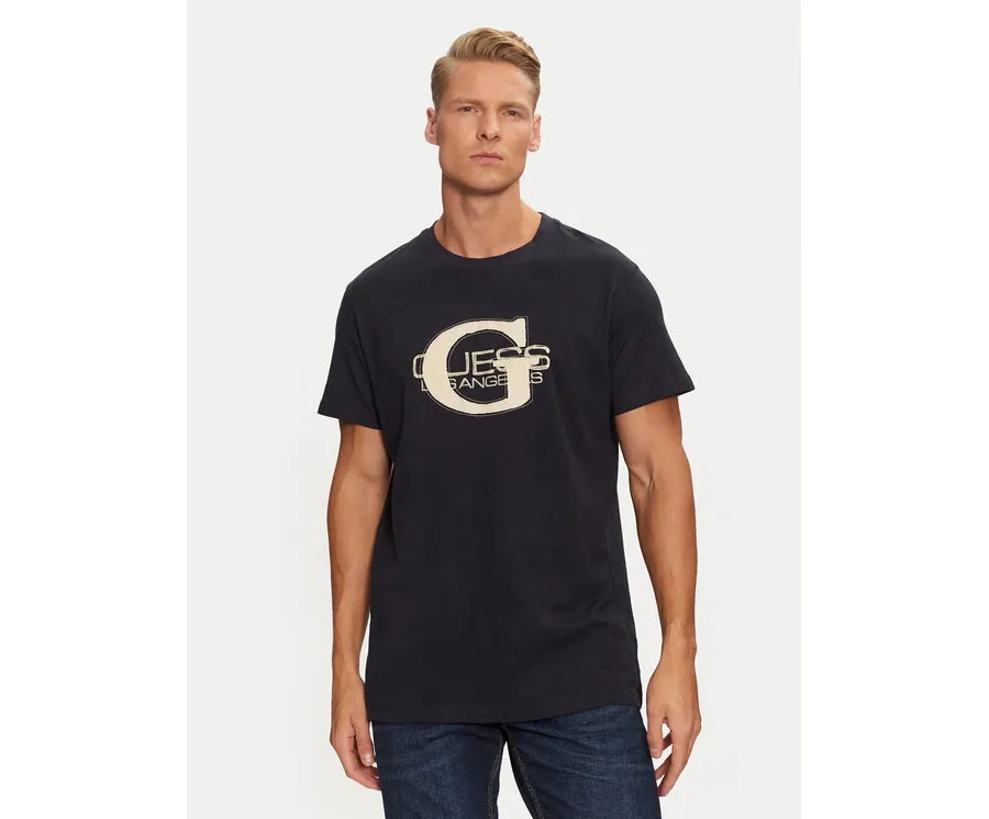 obrazek 1 Guess T-Shirt M4BI42 I3Z14 Granatowy Regular Fit