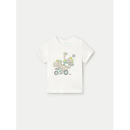 Zdjęcie Mayoral T-Shirt 1062 Biały Regular Fit
