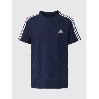 Zdjęcie T-shirt z paskami w kontrastowym kolorze