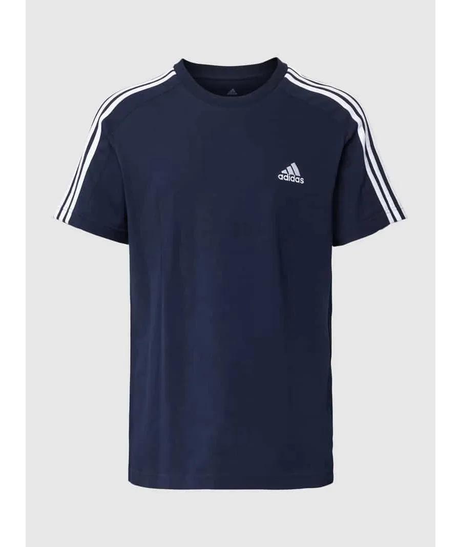 obrazek 1 T-shirt z paskami w kontrastowym kolorze