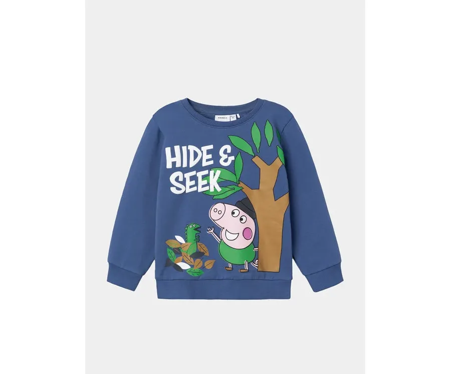 obrazek 1 NAME IT Bluza PEPPA PIG Never 13231080 Niebieski Regular Fit