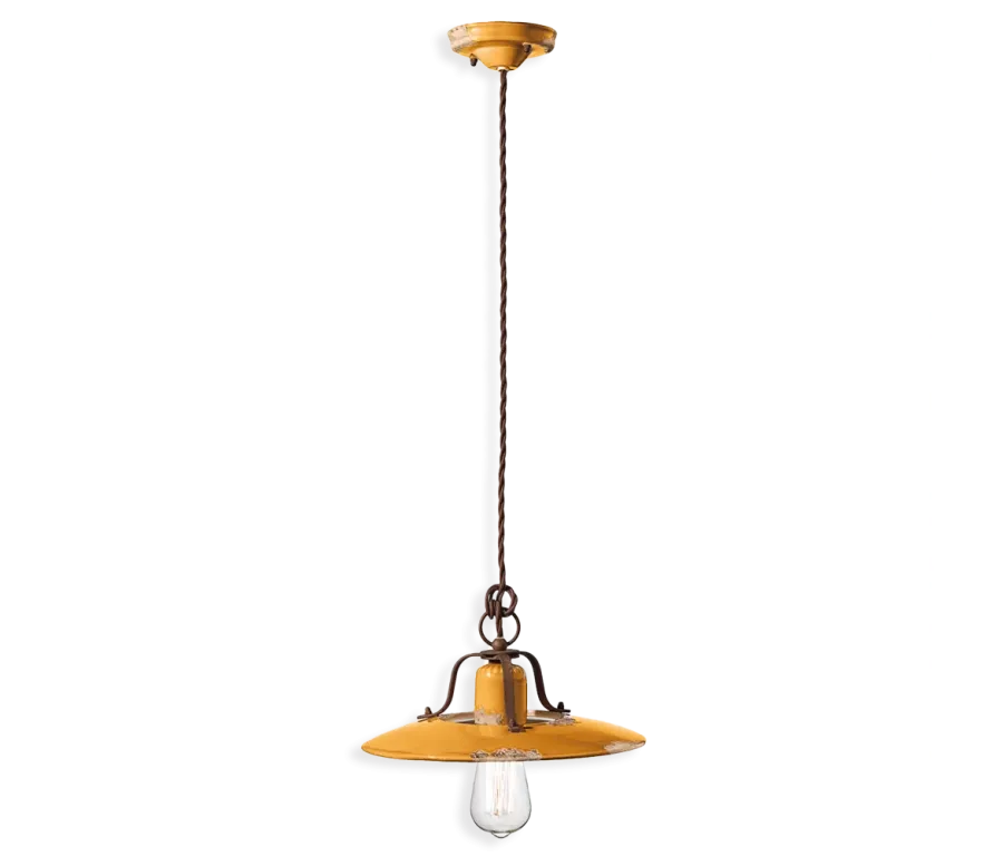 obrazek 3 Wyjątkowa włoska lampa wisząca retro
