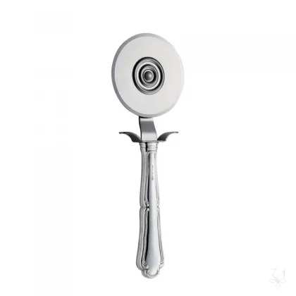 Picture Beautifully decorated silver pizza knife – Zaramella Argenti