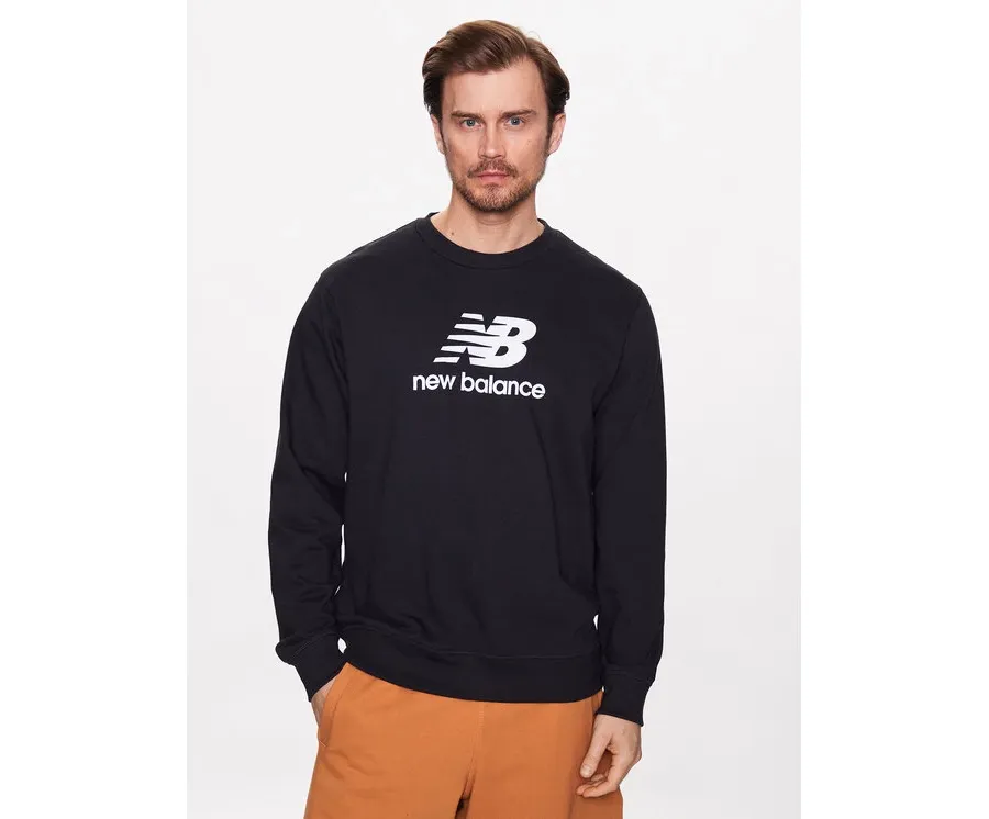 obrazek 1 New Balance Bluza MT3153 Czarny Relaxed Fit