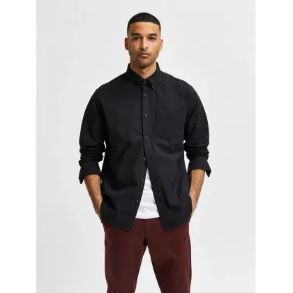 Zdjęcie Selected Homme Koszula Rick 16077359 Czarny Regular Fit