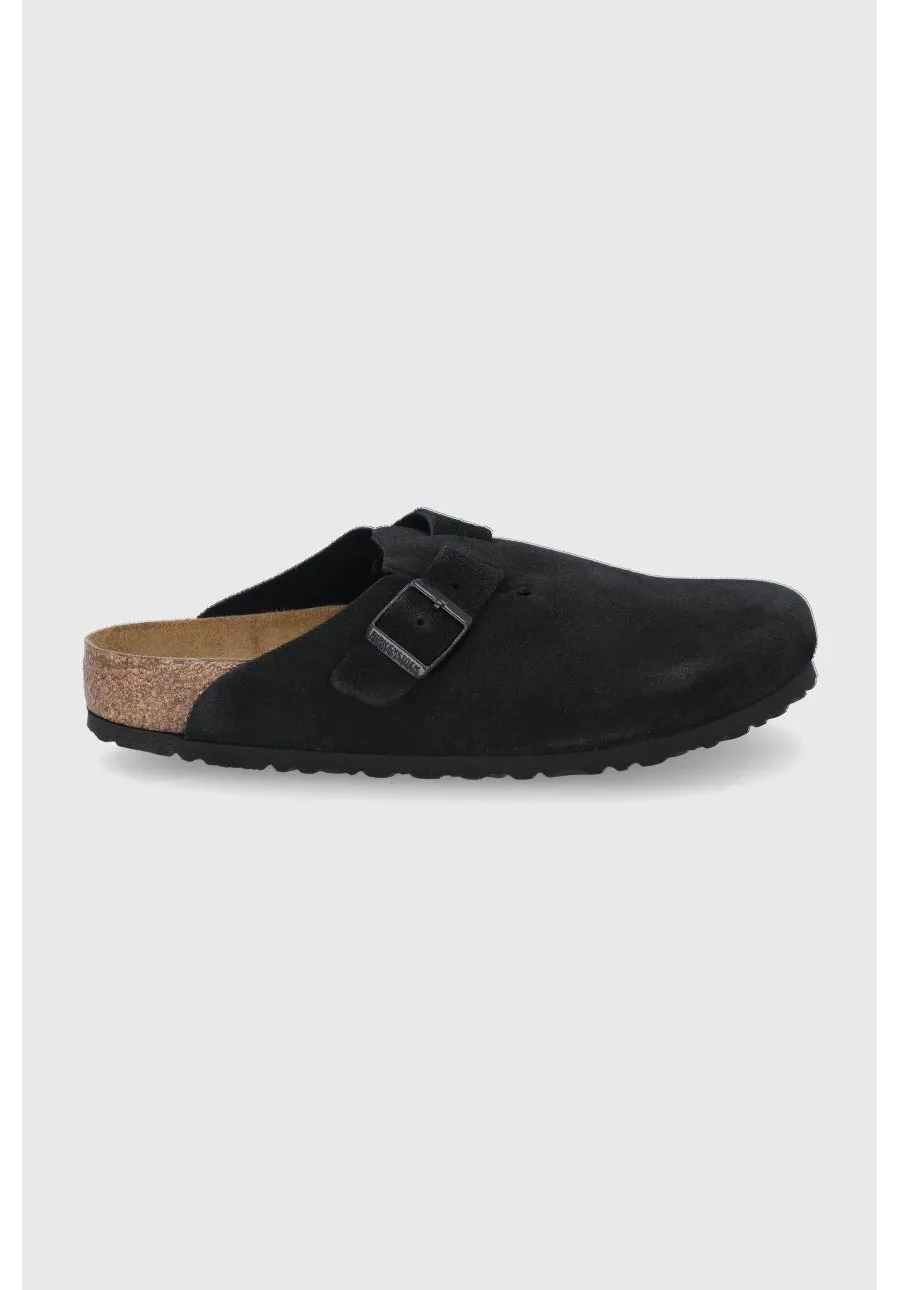 obrazek 1 Birkenstock Boston klapki kolor czarny 660471