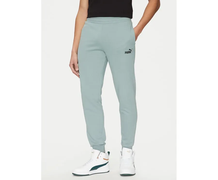 obrazek 1 Puma Spodnie dresowe Ess No. 1 Logo 682609 Zielony Regular Fit