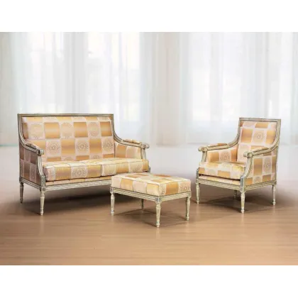 Zdjęcie Antyczna ekskluzywna mała sofa do pięknego salonu - Morello Gianpaolo