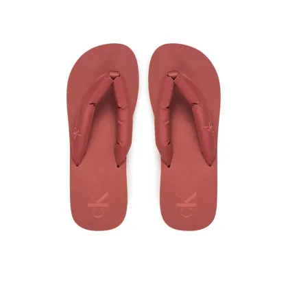 Zdjęcie Calvin Klein Jeans Japonki Beach Sandal Flatform Ttxr Satin YW0YW01723 Brązowy