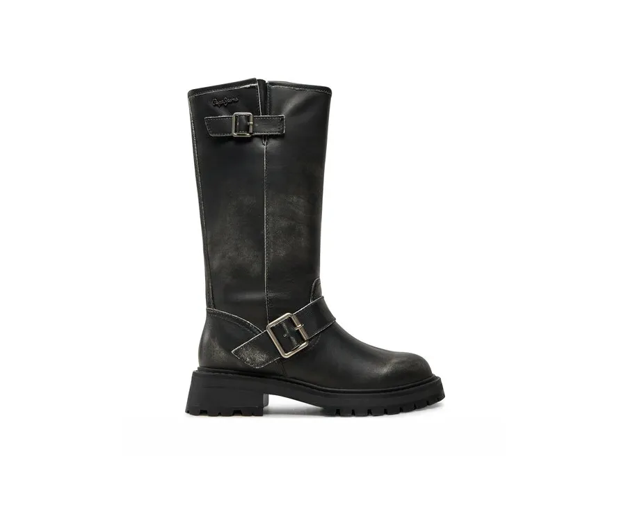 obrazek 1 Pepe Jeans Botki PLS50566 Czarny