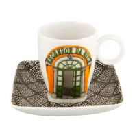 Picture Wonderful porcelain coffee cup and saucer - 4 pieces - Vista Alegre