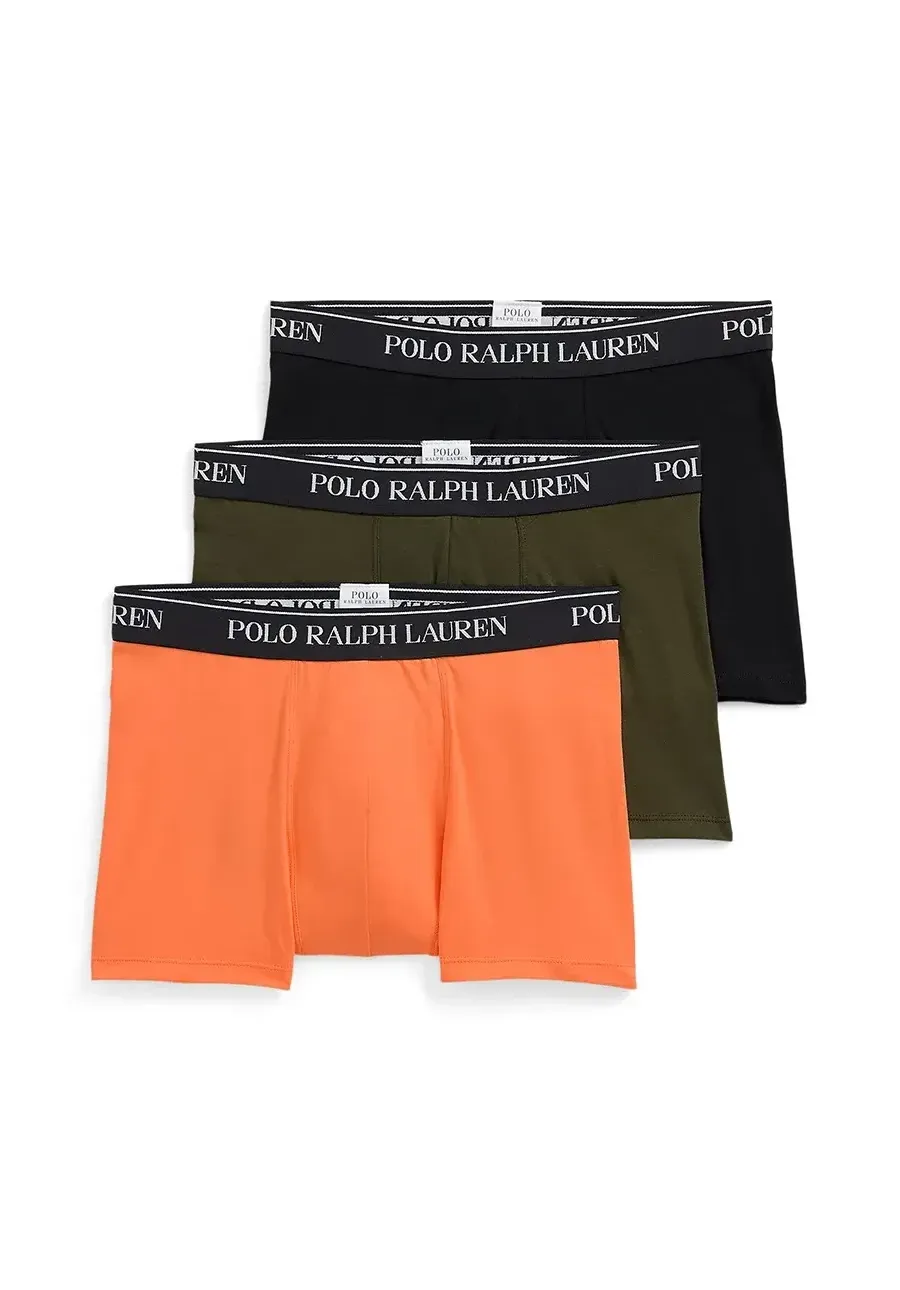 obrazek 1 Polo Ralph Lauren bokserki 3-pack męskie kolor pomarańczowy 714830299