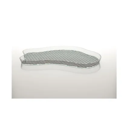 Zdjęcie Piękna stylowa szklana taca Islands o owalnym kształcie – IVV