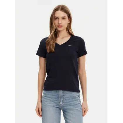 Zdjęcie Gant T-Shirt Shield 4200750 Granatowy Regular Fit