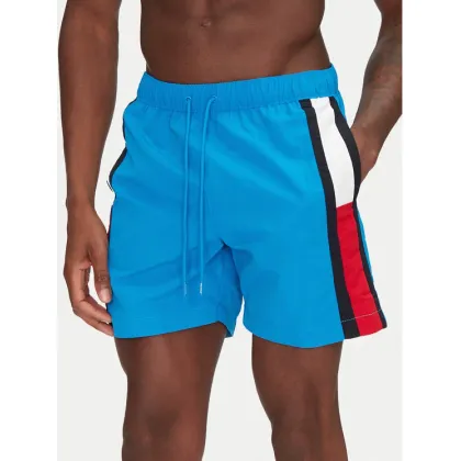 Zdjęcie Tommy Hilfiger Szorty kąpielowe UM0UM02730 Niebieski Regular Fit