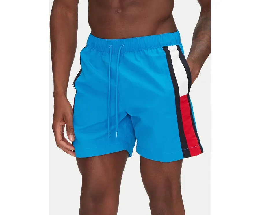 obrazek 1 Tommy Hilfiger Szorty kąpielowe UM0UM02730 Niebieski Regular Fit