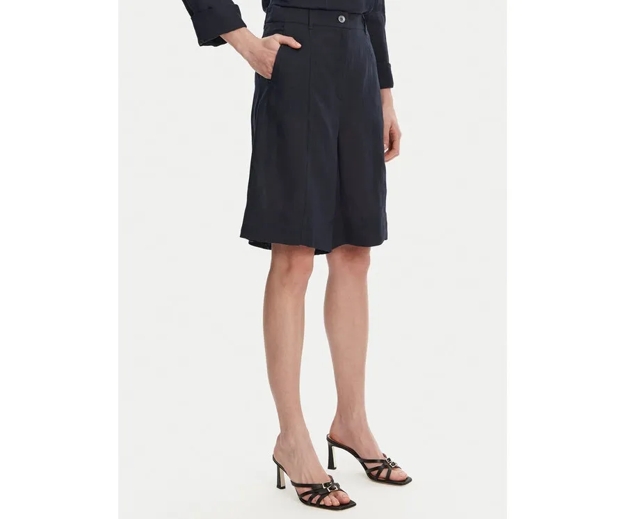 obrazek 1 Marella Bermudy Pireo 2513141044 Granatowy Relaxed Fit