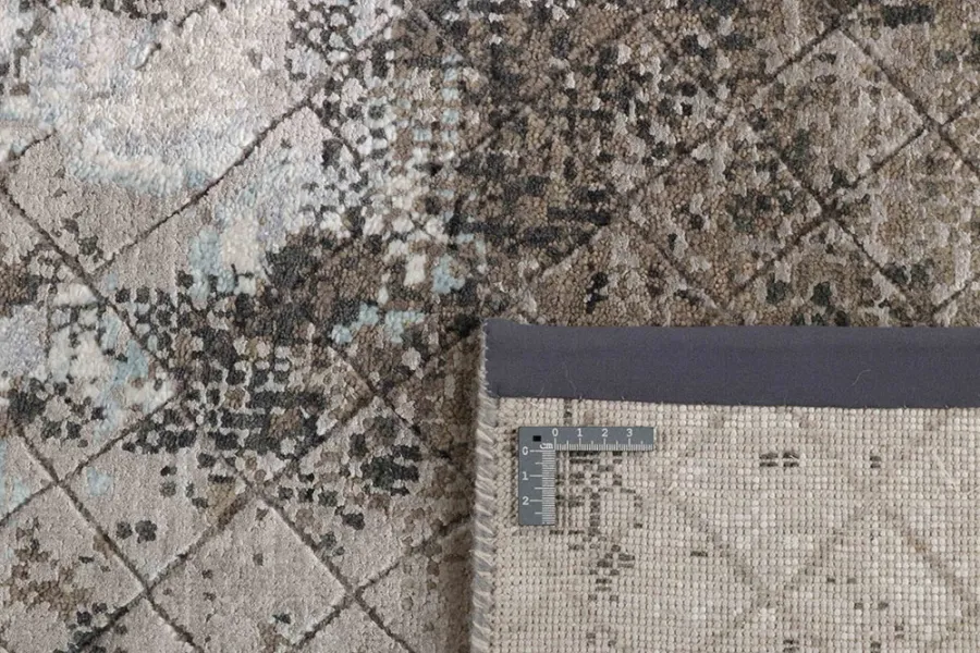 picture 3 Unusual beige exclusive 3D carpet - SEDUCTION 840178C