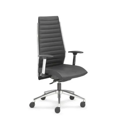 Zdjęcie Steel - ergonomiczny fotel do lukusowego gabinetu