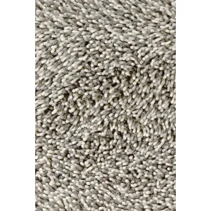 Picture Wonderful gray shaggy rug - GRAVEL MIX 68201