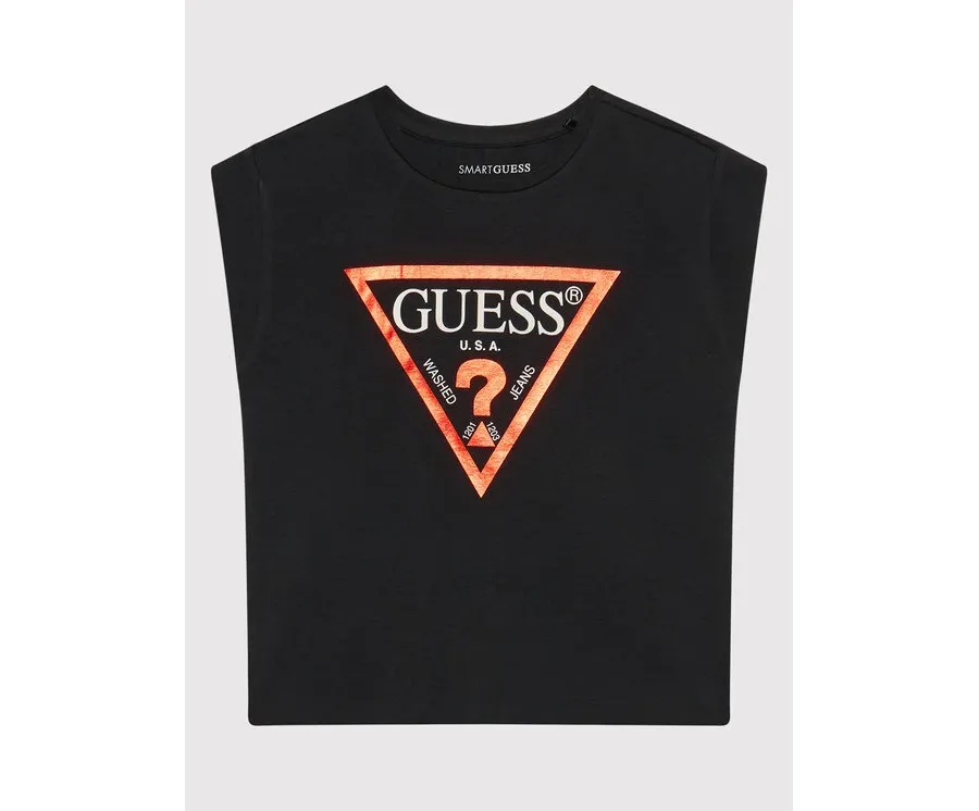 obrazek 1 Guess T-Shirt J81I15 J1311 Czarny Regular Fit