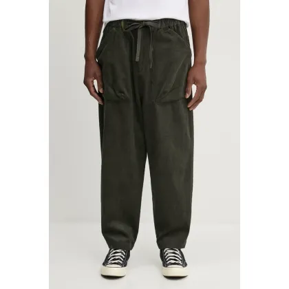 Zdjęcie Manastash spodnie sztruksowe 8W Cocoon kolor zielony 7924210013