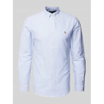 Zdjęcie Koszula casualowa o kroju slim fit z kołnierzykiem typu button down