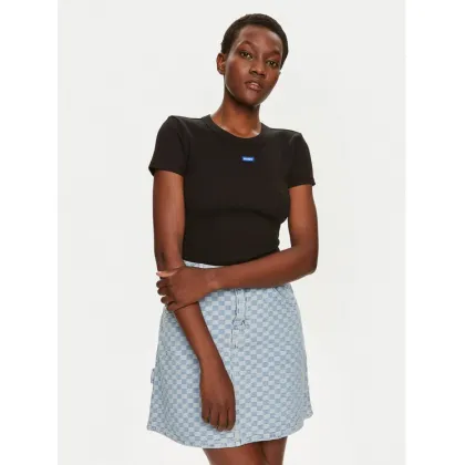 Zdjęcie Hugo T-Shirt Easy 50523924 Czarny Slim Fit HUGO