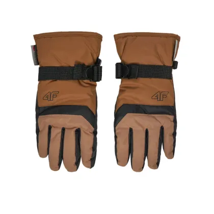 Zdjęcie 4F Rękawice narciarskie 4FJWAW24AFGLM129 Beżowy