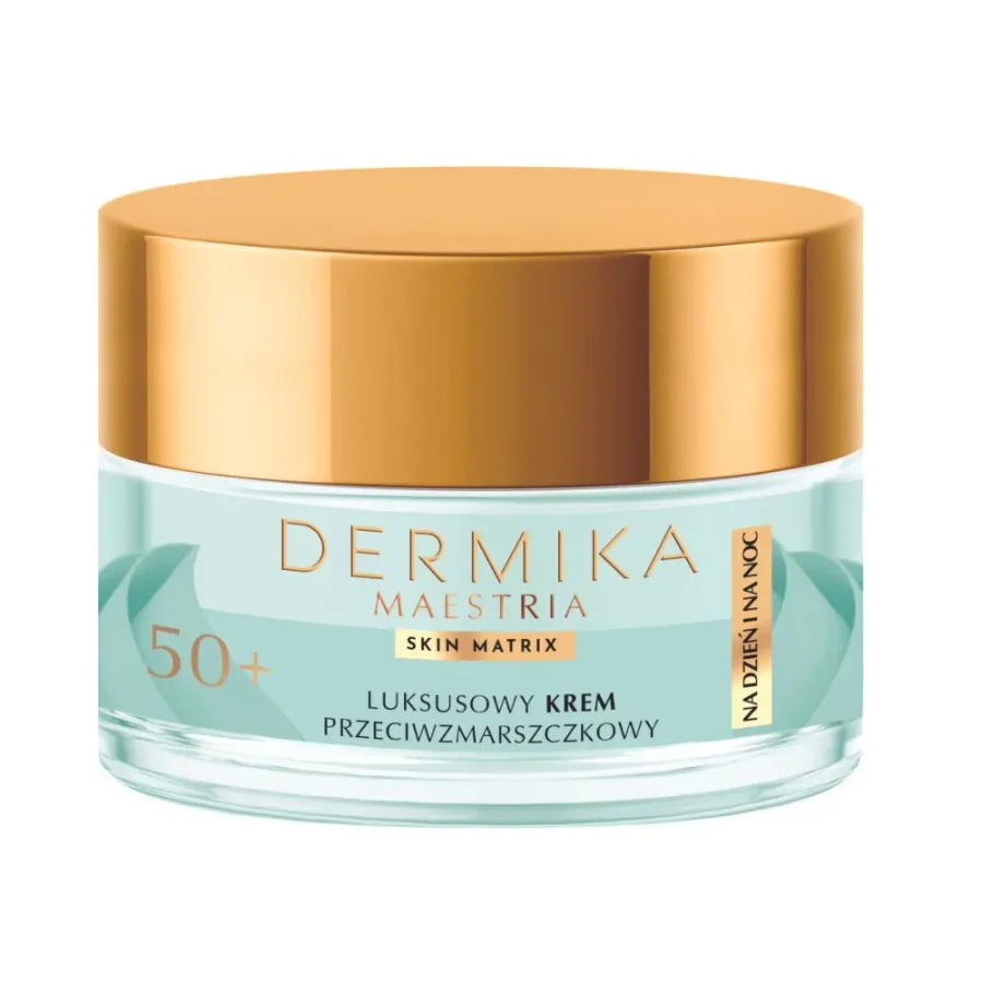 obrazek 1 Dermika Maestria Luksusowy krem przeciwzmarszczkowy 50+ na dzień i na noc 50ml 50 ml