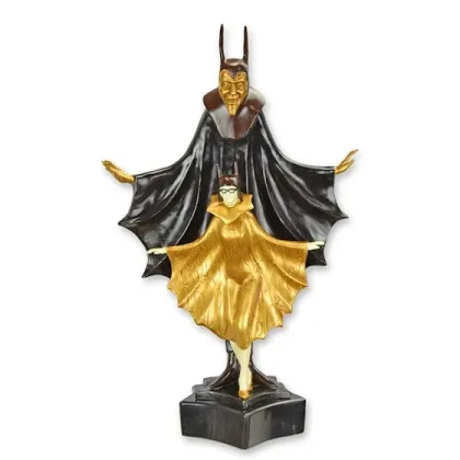 Zdjęcie Ekskluzywna rzeźba zwana „Satanellą” wykonana z brązu