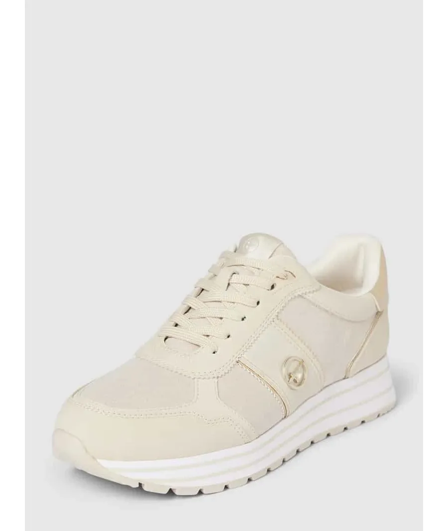 obrazek 1 Sneakersy z aplikacją z logo