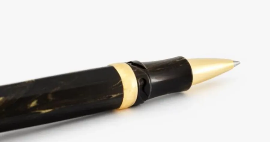 obrazek 2 Wysokiej jakości pióro kulkowe Medici Golden Black