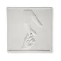 Picture Take my hand ceramic wall panel