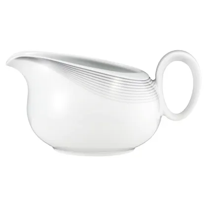 Zdjęcie Piękna porcelanowa sosjerka z nowoczesnym zdobieniem - Seltmann Weiden