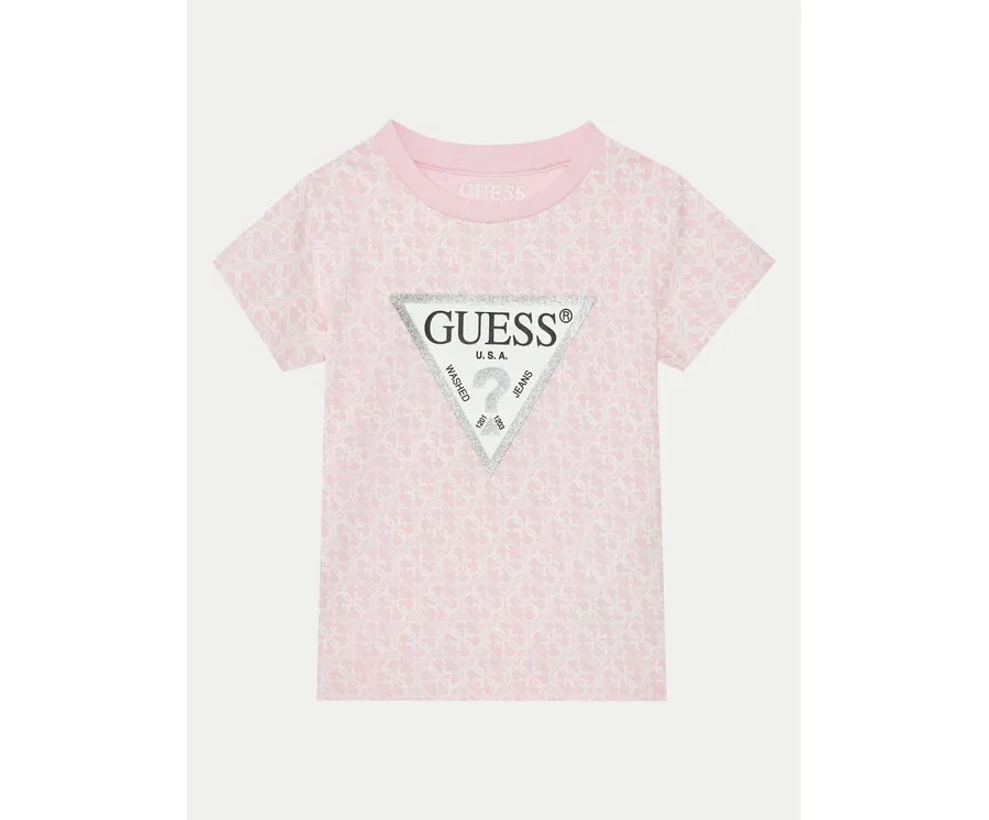 obrazek 1 Guess T-Shirt K5RI15 K6YW4 Różowy Regular Fit