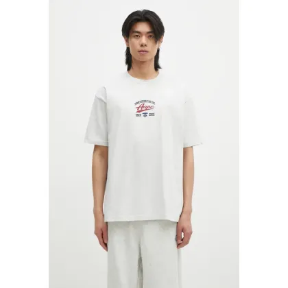 Zdjęcie AAPE t-shirt bawełniany Theme Main męski kolor szary z nadrukiem AAPTEM1549XAN