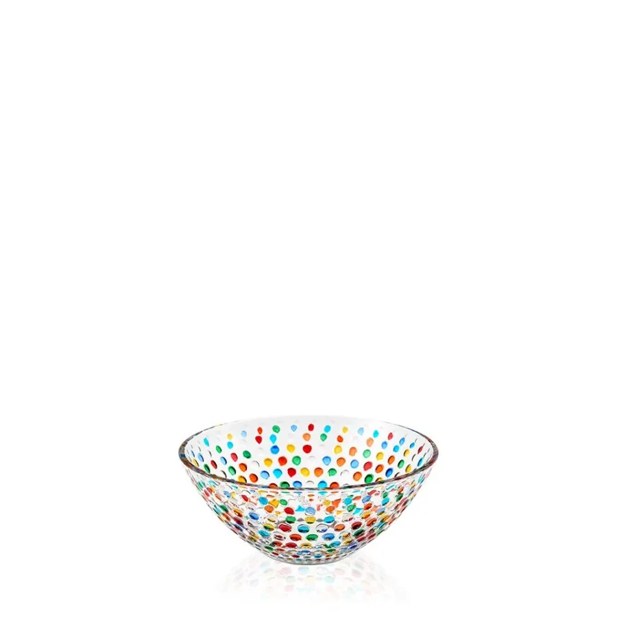 obrazek 1 Ręcznie malowana miska ze szkła murano (16 cm)