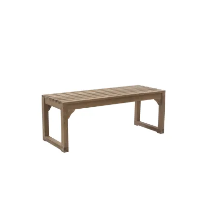 Zdjęcie Minimalistyczna ławka ogrodowa bez oparcia Classica