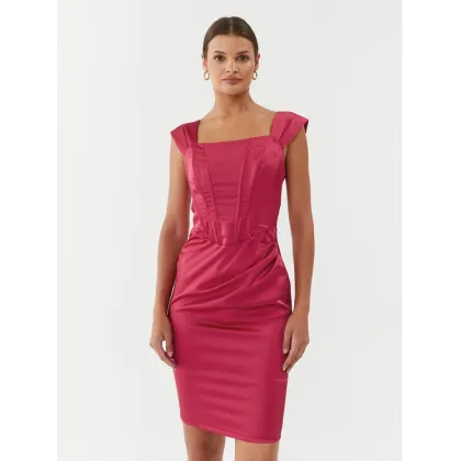 Zdjęcie Rinascimento Sukienka koktajlowa CFC0115251003 Różowy Slim Fit