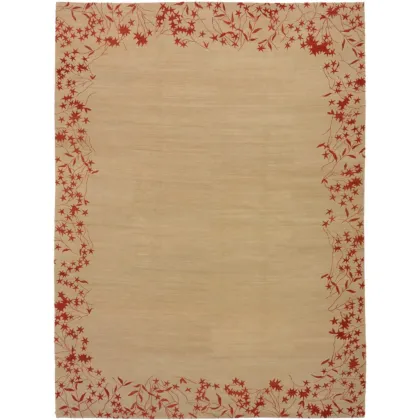Picture Carpet with a small flower motif - Odegard Carpets