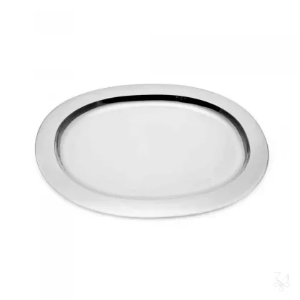 Picture Stylish modern silver tray Svizzero - Zaramella Argenti