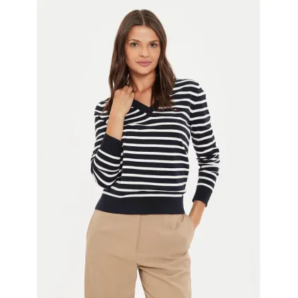 Zdjęcie Tommy Hilfiger Sweter WW0WW40098 Granatowy Regular Fit