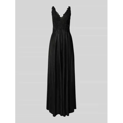 Zdjęcie Sukienka wieczorowa z koronką szydełkową