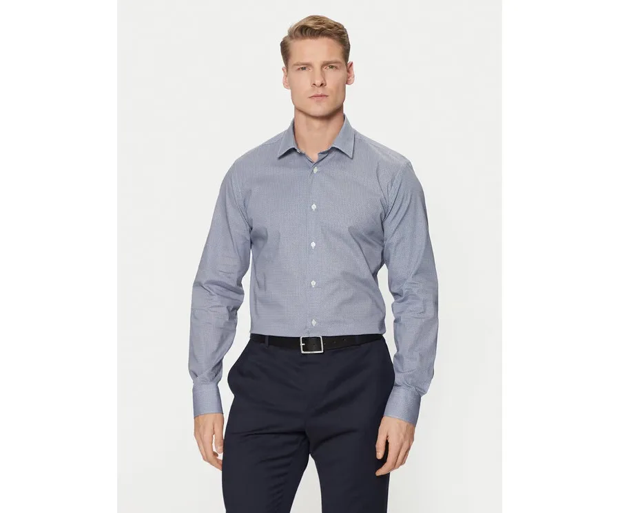 obrazek 1 Liu Jo Koszula QA5114 T4354 Granatowy Slim Fit