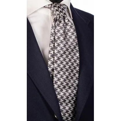 Zdjęcie Unikalny męski krawat jedwabny