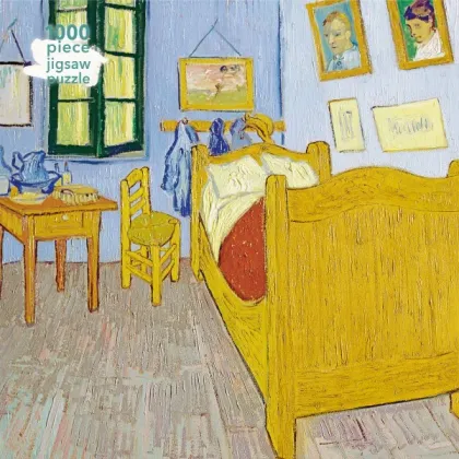 Zdjęcie Puzzle dla dorosłych Vincent van Gogh: Sypialnia w Arles - Flame Tree Publishing