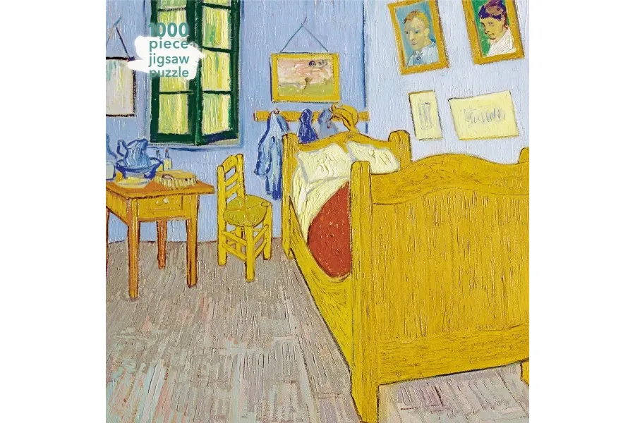 obrazek 1 Puzzle dla dorosłych Vincent van Gogh: Sypialnia w Arles - Flame Tree Publishing